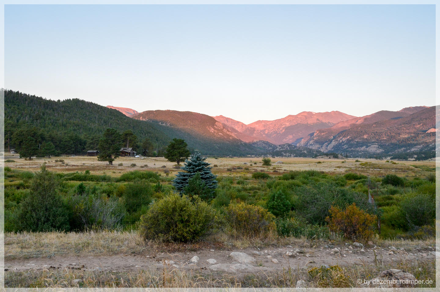 Sonnenaufgang im Rocky Mountain NP