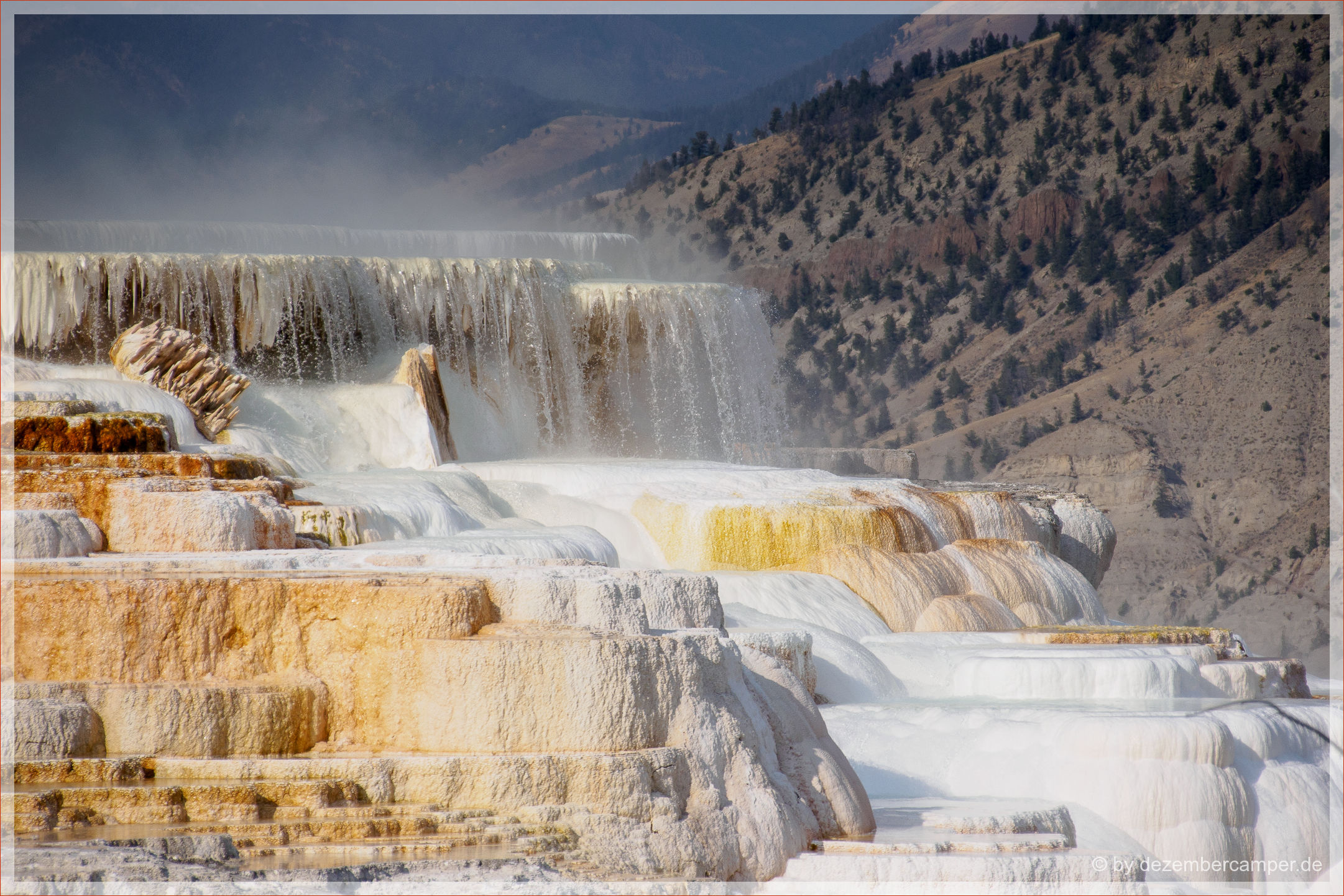 Yellowstone NP - Mammoth Hot Springs