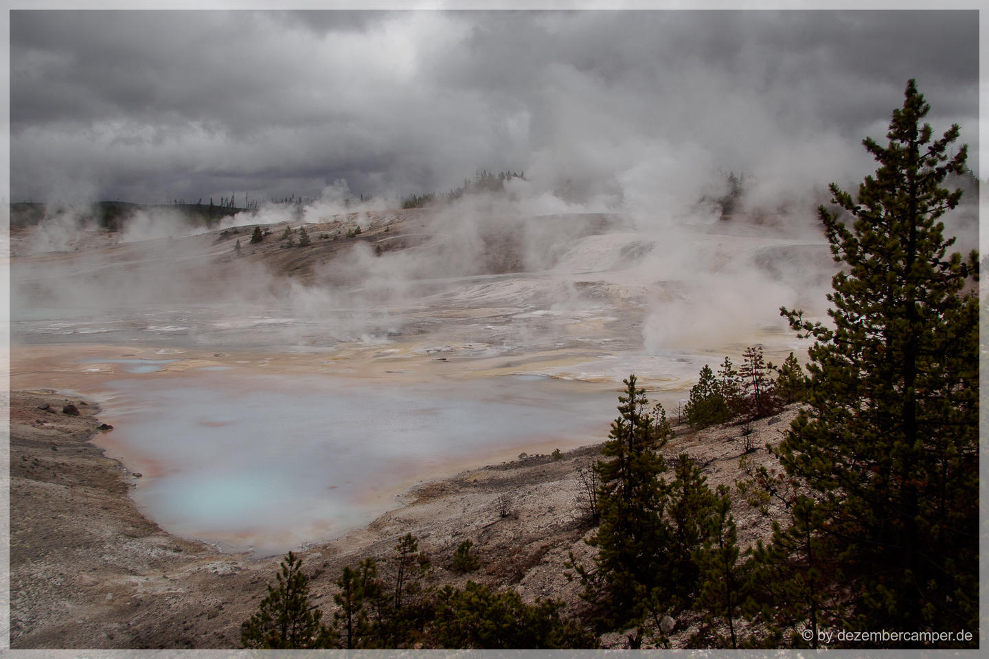 Yellowstone NP - Norris Geysir Basin