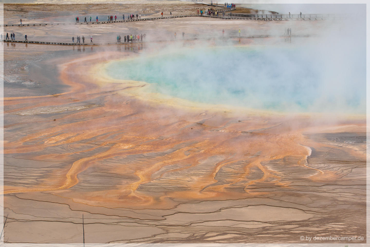 Yellowstone NP - Grand Prismatic Spring