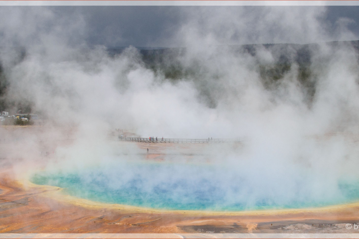 Yellowstone NP - Grand Prismatic Spring