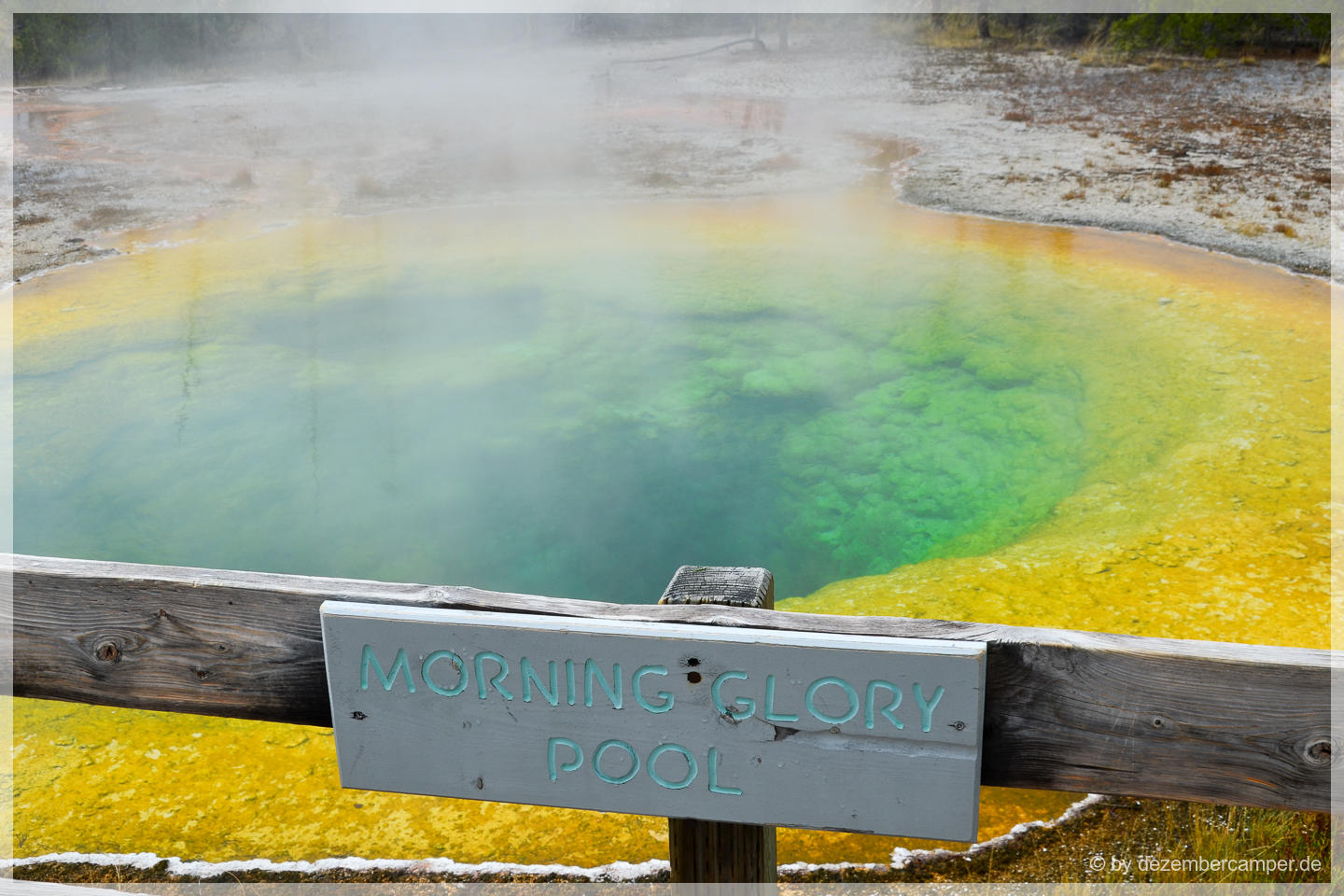 Yellowstone NP - Morning Glory Pool