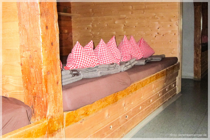 Schlafsaal Memminger Hütte