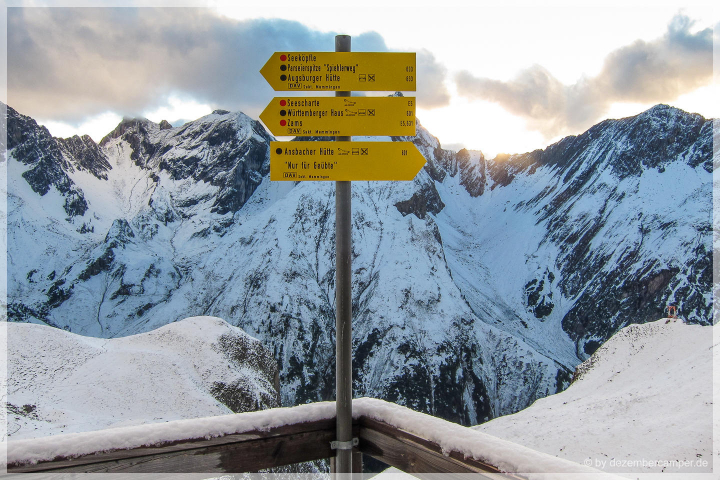 Blick von der Memminger Hütte
