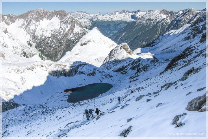 Aufstieg zur Seescharte