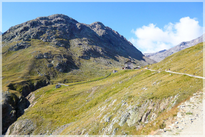 Weg zur Martin-Busch-Hütte