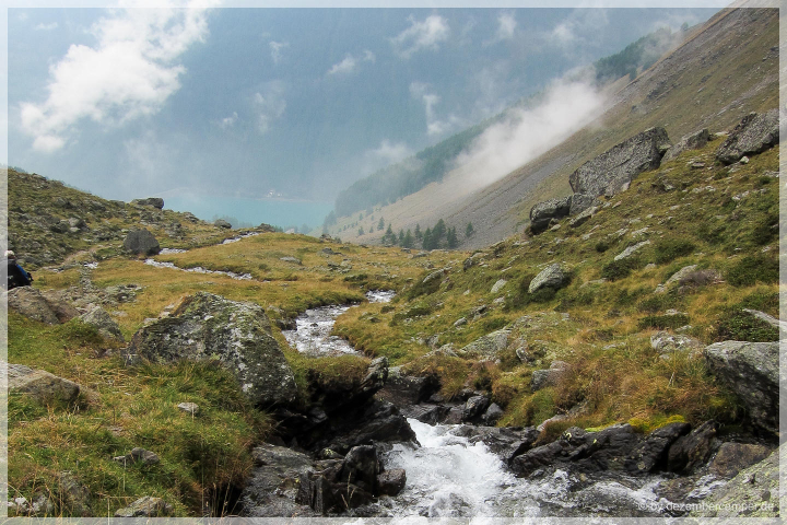 Abstieg zum Vernagt-Stausee