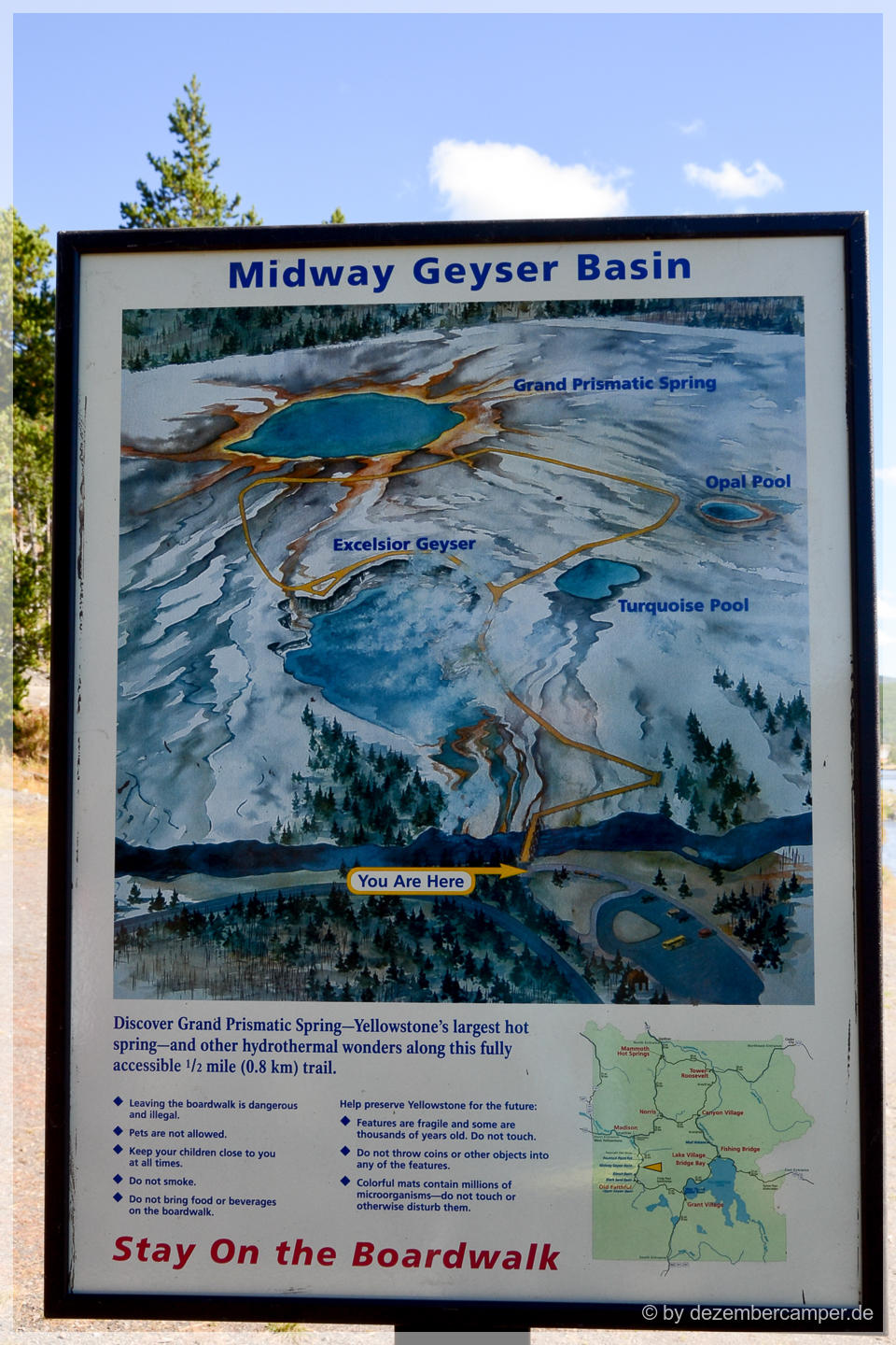 Yellowstone NP - Midway Geysir Basin
