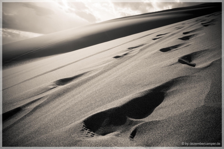 Great Sand Dunes NP - in den Dünen